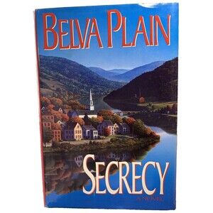 Secrecy A Novel by Belva Plain Hardcover with Dust Jacket 1st Edition 1997
